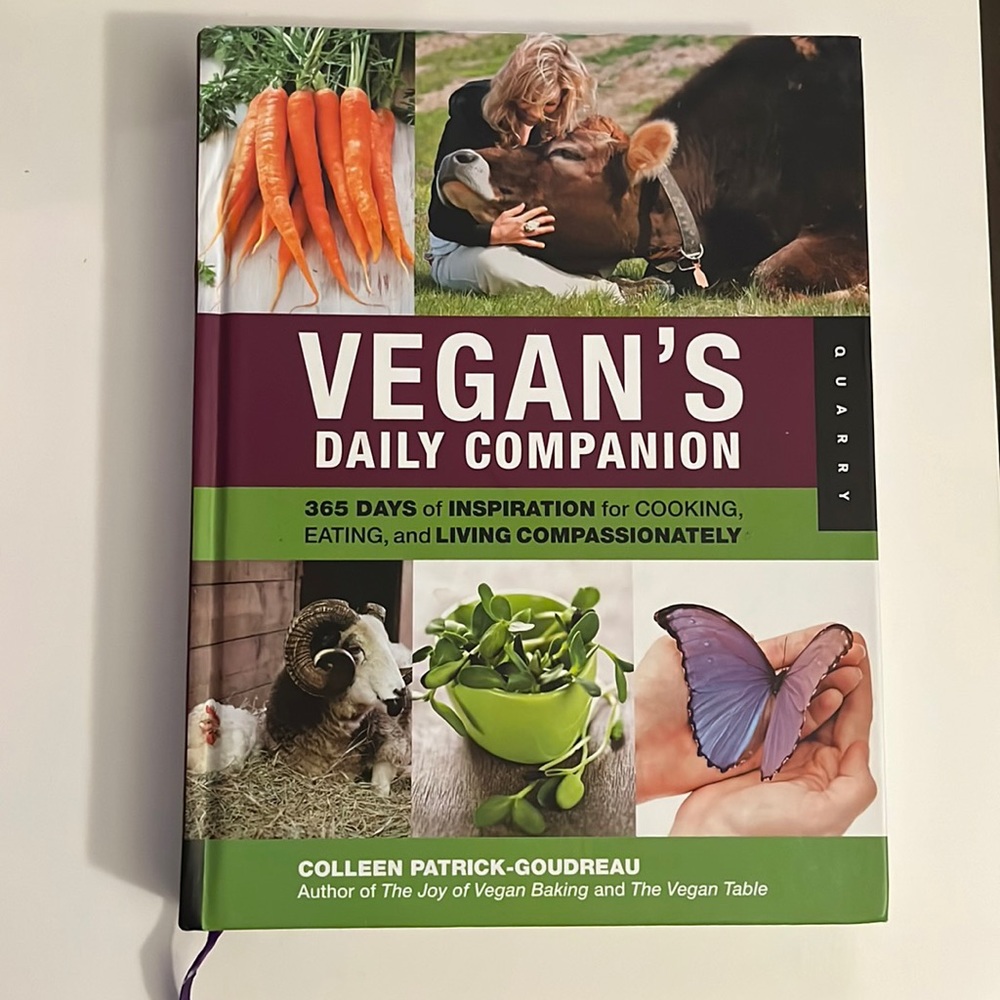 Vegans Daily Companion 365 days of inspiration, vegan recipes